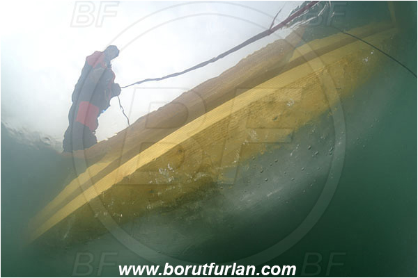 Lake, Murska Sobota, Slovenia, Ice diving