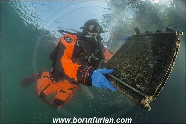 Lake, Bled, Slovenia, Diver, Garbage, Cleaning action