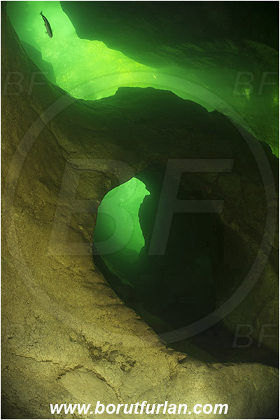 River, Sava Bohinjka, Slovenia, Rocks, Tunnel, Canyon