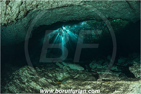 Cave, Eden, Cenotes, Tulum, Yucatan, Mexico, Light ray
