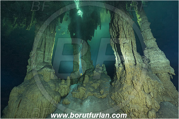 Cave, Takbeluum, Cenotes, Tulum, Yucatan, Mexico, Stalactite, Backlight, Backlit