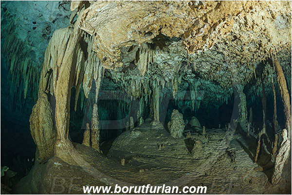 Cave, Dream gate, Cenotes, Tulum, Yucatan, Mexico, Stalactite