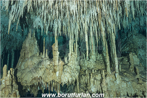 Cave, Dream gate, Cenotes, Tulum, Yucatan, Mexico, Stalactite