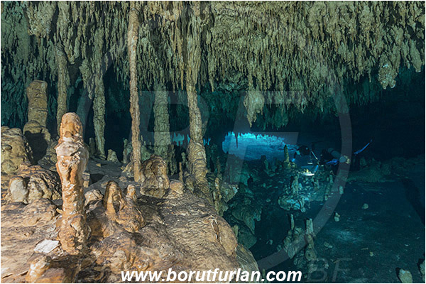 Cave, Dream gate, Cenotes, Tulum, Yucatan, Mexico, Stalactite, Entrance, Diver, Underwater Photographer