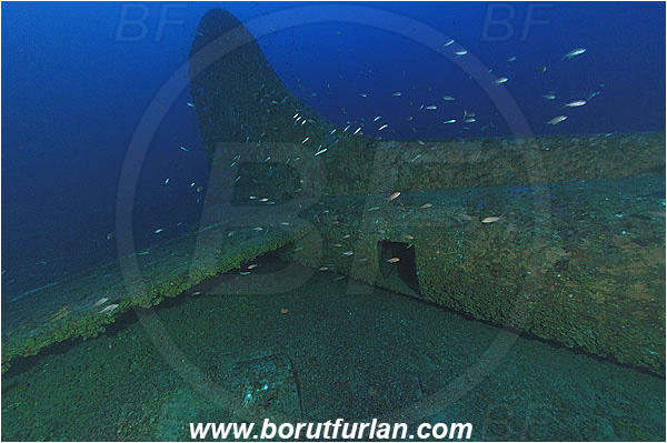 Island Vis, Croatia, Adriatic sea, Mediterranean sea, Wreck, Airplane, Bomber, B-17, Flying fortress
