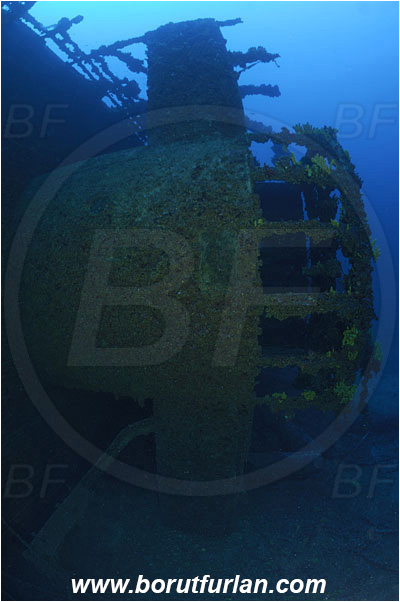 Island Vis, Croatia, Adriatic sea, Mediterranean sea, Wreck Brioni, Wreck, Brioni