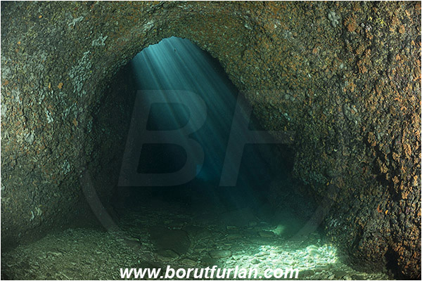 Pula, Istria, Croatia, Adriatic sea, Mediterranean sea, Cave, Light ray