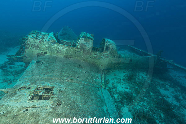 Island Zirje, Croatia, Adriatic sea, Mediterranean sea, Wreck, Airplane, Junkers JU-87 - Stuka
