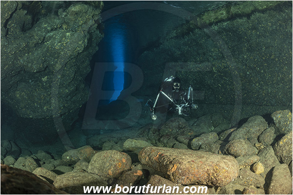 Island Dugi otok, Croatia, Adriatic sea, Mediterranean sea, Reef, Canyon, Cave, Diver, Underwater photographer