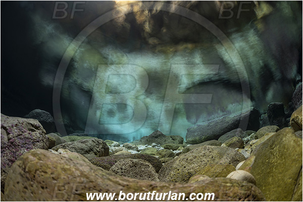 Island Dugi otok, Croatia, Adriatic sea, Mediterranean sea, Reef, Cave, Beach, Stones, Reflections