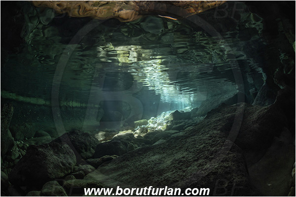 Island Dugi otok, Croatia, Adriatic sea, Mediterranean sea, Reef, Cave, Beach, Stones, Reflections