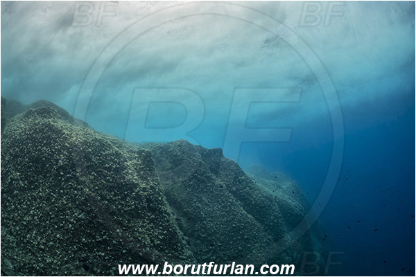 Island Bisevo, Croatia, Adriatic sea, Mediterranean sea, Reef, Rocks, Waves, Foam