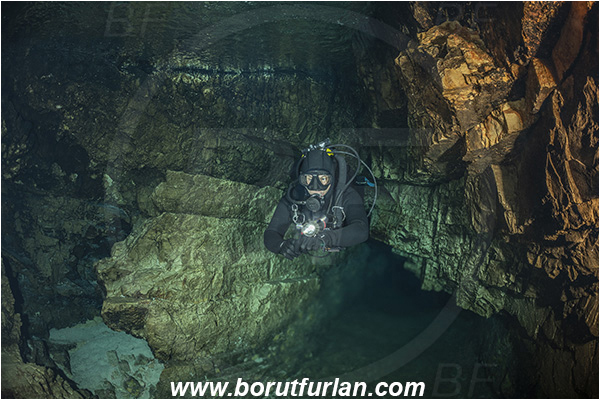 Island Vis, Croatia, Adriatic sea, Mediterranean sea, Reef, Cave, Diver