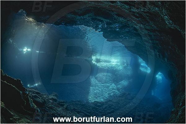 Island Korcula, Croatia, Adriatic sea, Mediterranean sea, Reef, Cave, Canyon, Stone bridge