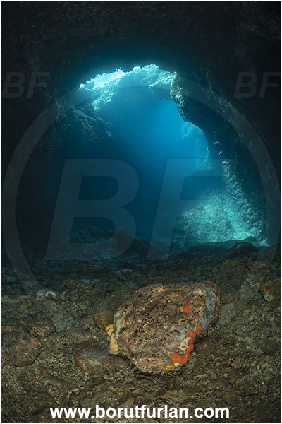 Island Korcula, Croatia, Adriatic sea, Mediterranean sea, Reef, Cave, Canyon, Stone bridge