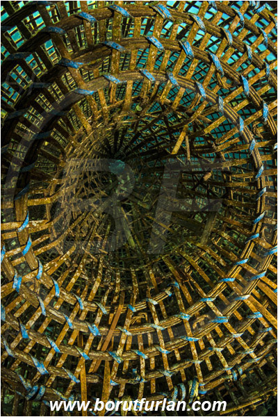 Pura, Alor, Indonesia, Fish trap, Reef, Abstract